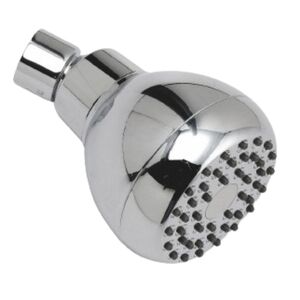High Pressure Fixed 1 Spray Chrome Showerhead 1.75 GPM
